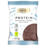 Frank&amp;Oli Protein, soft biscuits, chocolate + cocoa, 50 g