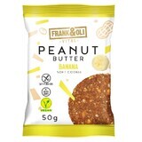 Frank&amp;Oli Soft peanut butter biscuits, banana, 50 g