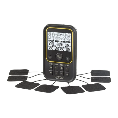 4Fizjo Pro+, electroestimulador 2 en 1, TENS, EMS, recargable