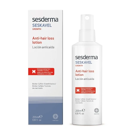 Sesderma Seskavel kit, haaruitval shampoo, 200 ml + haaremulsie, 200 ml