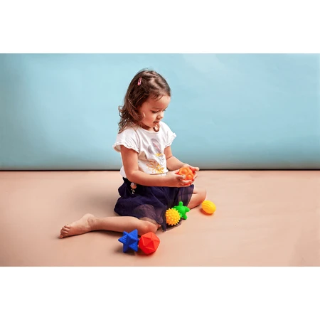 Mom's Care Sensorky, sensorische ballen, vanaf de geboorte, 6 stuks