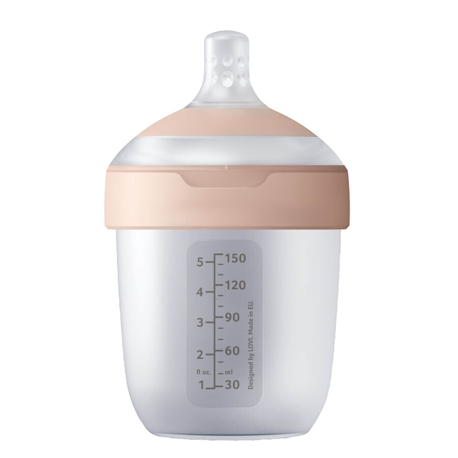 Lovi Mammafeel, baby bottle, with mini teat, 21/595, from birth, 150 ml