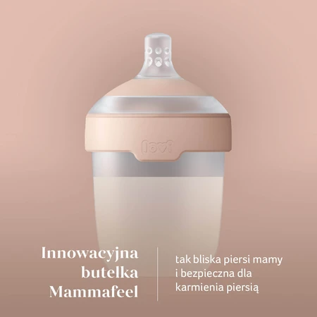 Lovi Mammafeel, biberon, avec mini tétine, 21/595, dès la naissance, 150 ml