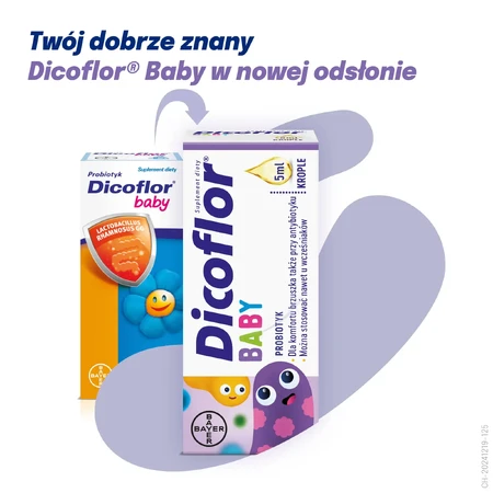 Dicoflor Baby set, voor baby's en kinderen, druppels, 2 x 5 ml