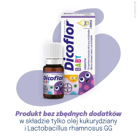 Dicoflor Baby set, voor baby's en kinderen, druppels, 2 x 5 ml
