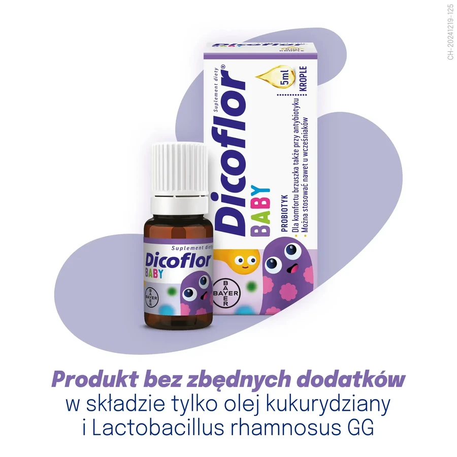 Dicoflor Baby set, voor baby's en kinderen, druppels, 2 x 5 ml