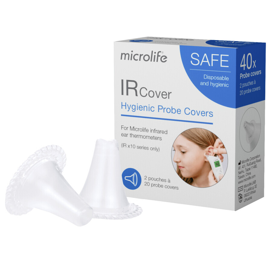 Buy Microlife IR Cover, ear thermometer probe covers, 40 pcs Microlife IR Cover, ear thermometer probe covers, 40 pcs