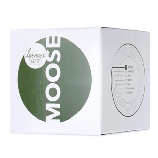 Loovara Moose, préservatifs classiques, 69 mm, 12 pièces