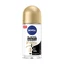 Desodorante en roll-on Invisible Silky Smooth Blanco y Negro, 50 ml, Nivea