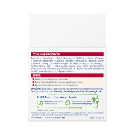 Nivea Vital Crema de Día Hidratante Antiarrugas, 50 ml