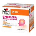 Doppelherz Shots Energy, flüssig, Orangengeschmack, 25 ml x 20 Ampullen Doppelherz Shots Energy, flüssig, Orangengeschmack, 25 ml x 20 Ampullen