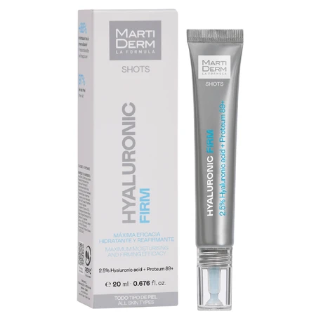 MartiDerm Shots Hyaluronic Filler, concentrated moisturizing serum for the face, 20 ml