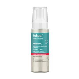 Tołpa  Dermo Face Sebio+, gezichtsschuim, 2 zuren, 150 ml