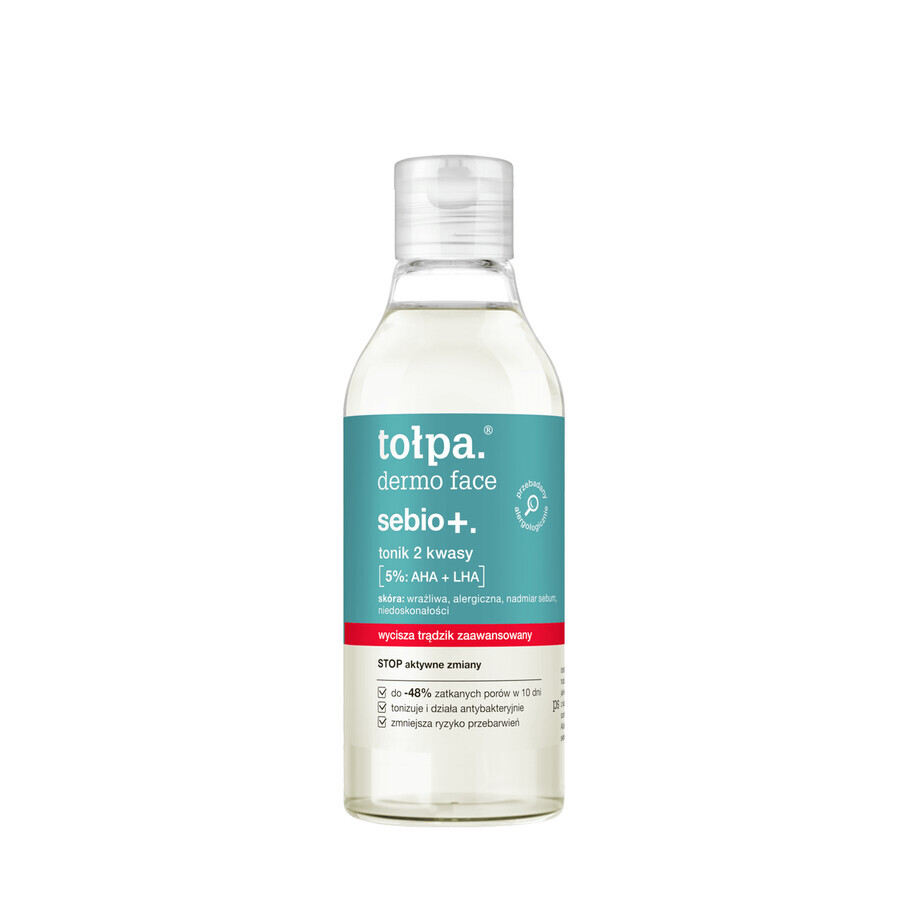 Buy Tolpa dermo face sebio+, tonic, 2 acids, 200 ml Tolpa dermo face sebio+, tonic, 2 acids, 200 ml