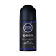 Men&#39;s roll-on deodorant Deep Black, 50 ml, Nivea