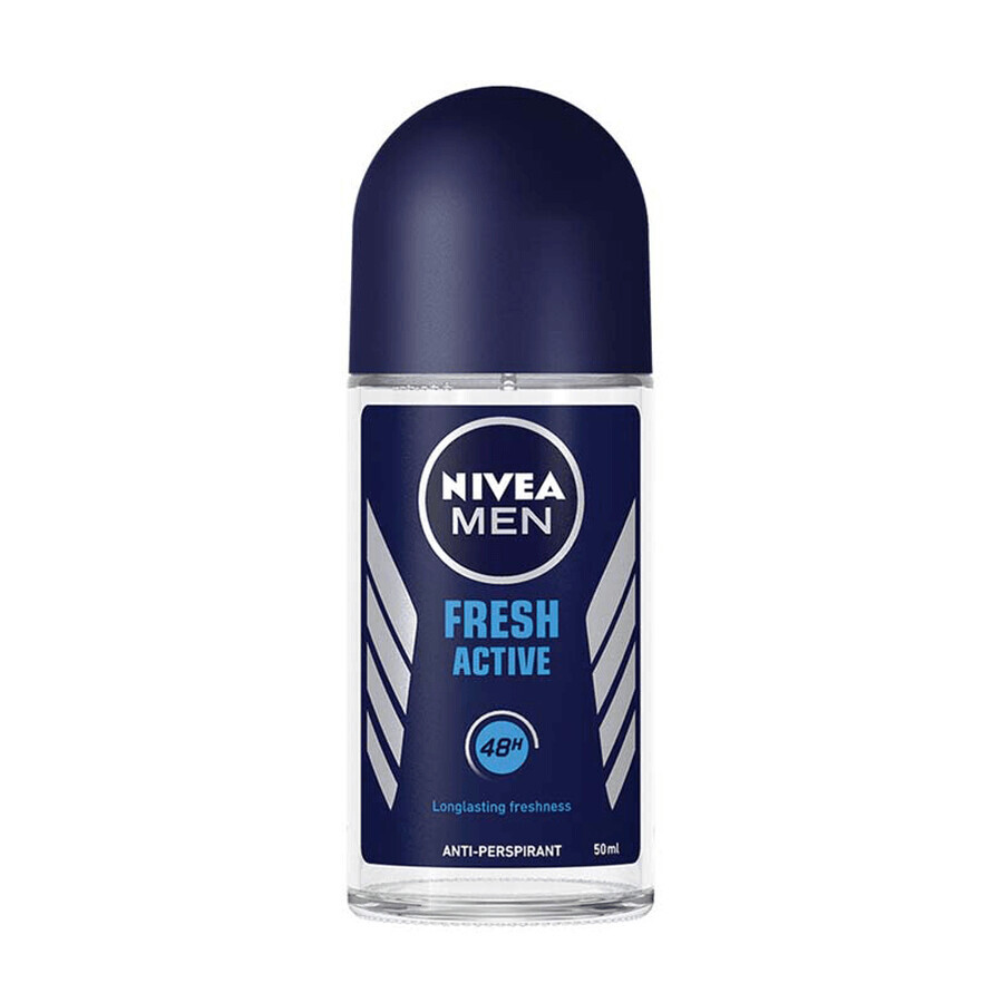 Winkel op Men's roll-on deodorant Fresh Active, 50 ml, Nivea Men's roll-on deodorant Fresh Active, 50 ml, Nivea