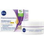 Nivea, crema modellante antirughe 65+, da giorno, SPF 30, 50 ml