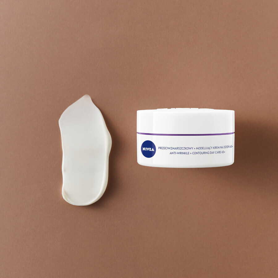 Nivea, crema modellante antirughe 65+, da giorno, SPF 30, 50 ml Nivea, crema modellante antirughe 65+, da giorno, SPF 30, 50 ml