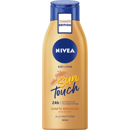 Nivea Sun Touch, loción corporal bronceadora, 400 ml