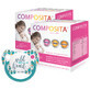 Composita Mama DHA Set, 2 x 30 Kapseln + 2 x 60 DHA Kapseln + Canpol, Schnuller, t&#252;rkis, 0-6 Monate, 1 gratis