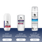 AA Men Advanced Care Men's Mature Skin Care Kit, Rasierschaum, 250 ml + Aftershave-Balsam, 100 ml + Antitranspirant, Strong Protection, 50 ml AA Men Advanced Care Men's Mature Skin Care Kit, Rasierschaum, 250 ml + Aftershave-Balsam, 100 ml + Antitranspirant, Strong Protection, 50 ml