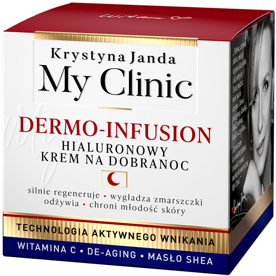 Buy Janda My Clinic Dermo-Infusion, hyaluronic night cream, 50 ml Janda My Clinic Dermo-Infusion, hyaluronic night cream, 50 ml