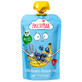 Fruchtbar Bio mousse de fructe cu boabe &#238;ntr-un tub, afine, banane, orez, după 6 luni, 100 g