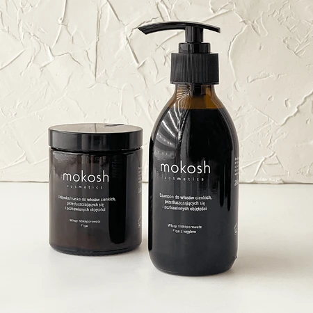 Mokosh, conditioner-mask for thin, oily and voluminous hair, figs, 180 ml