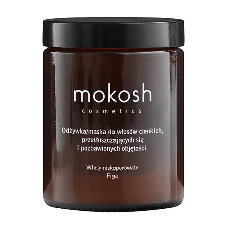 Mokosh, conditioner-mask for thin, oily and voluminous hair, figs, 180 ml