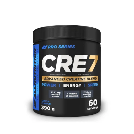 Allnutrition Pro Series CRE7, Zitronengeschmack, 390 g