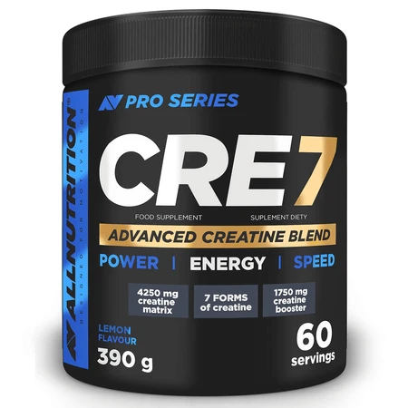 Allnutrition Pro Series CRE7, Zitronengeschmack, 390 g