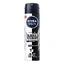 Men's Deodorant Spray Black &amp; White Invisible Power, 150 ml, Nivea