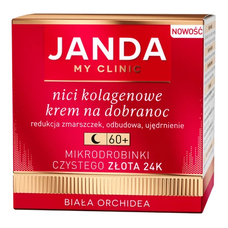 Janda My Clinic Hilos de Colágeno 60+, crema para antes de acostarse, 50 ml