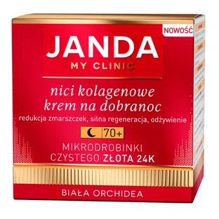 Janda My Clinic Collagen Threads 70+, Creme zum Schlafengehen, 50 ml