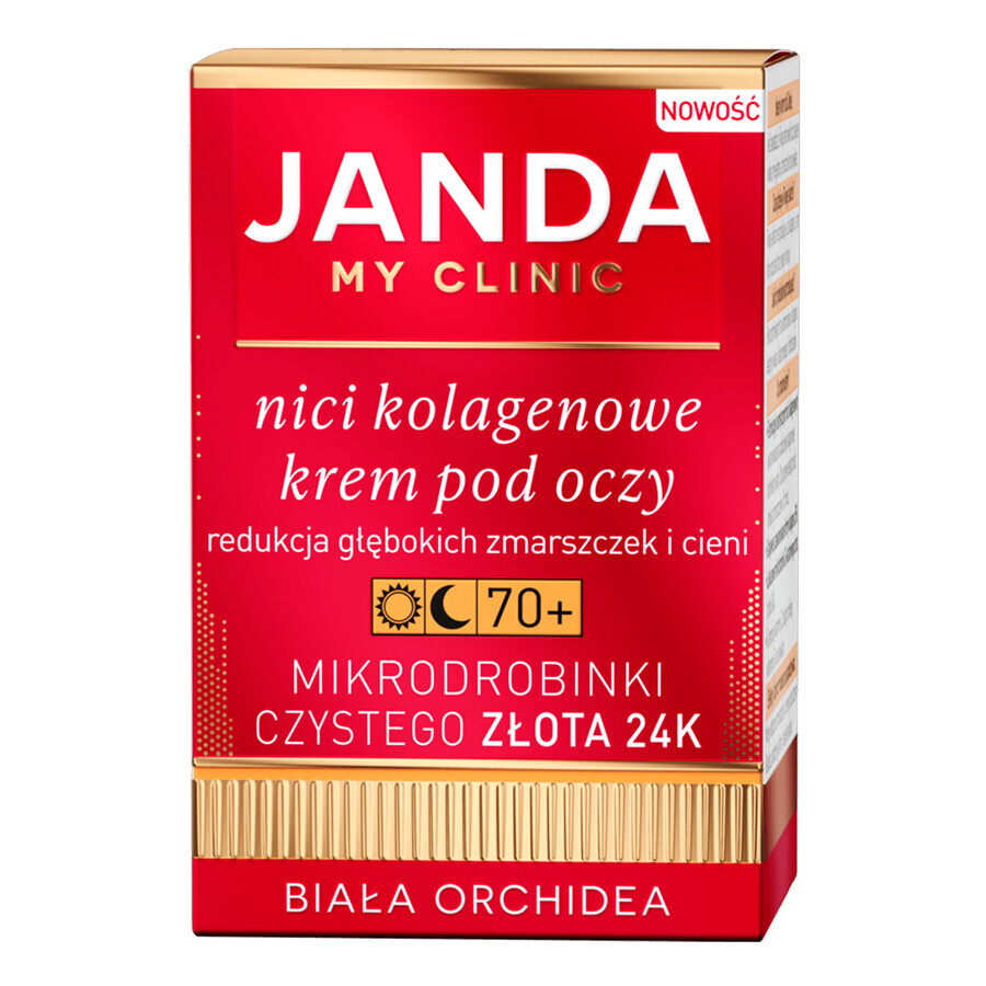 Comprar Janda My Clinic Collagen Threads 70+, crema para los ojos, 15 ml Janda My Clinic Collagen Threads 70+, crema para los ojos, 15 ml