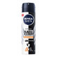 Men&#39;s Deodorant Spray Black &amp;amp; White Invisible Ultimate Impact, 150 ml, Nivea