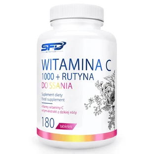 SFD Vitamine C 1000 + Rutine, 180 zuigtabletten