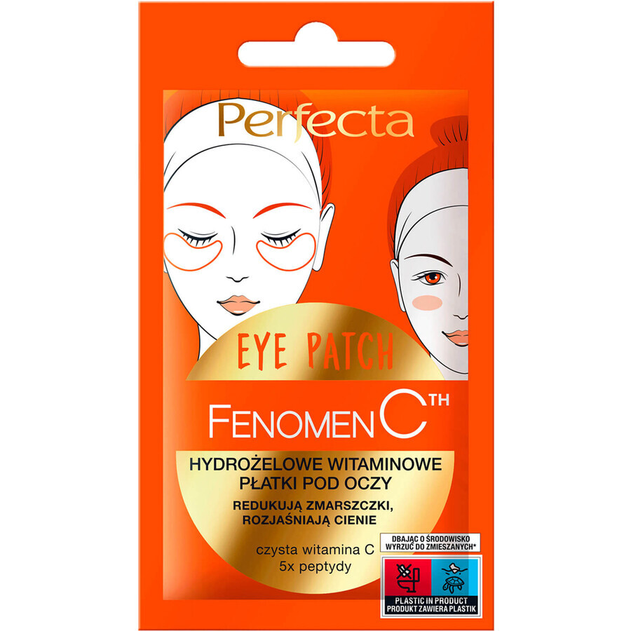 Comprar Perfecta Fenomen C, parches oculares de hidrogel vitamínico, 1 par Perfecta Fenomen C, parches oculares de hidrogel vitamínico, 1 par