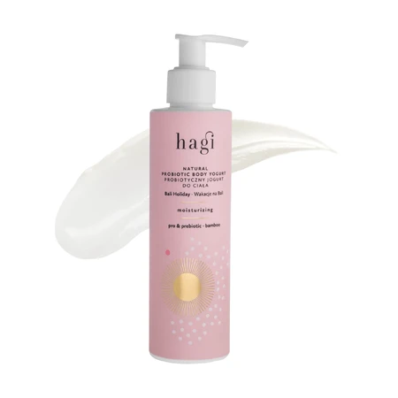 Hagi Holidays in Bali, probiotischer Körperjoghurt, feuchtigkeitsspendend, 200 ml