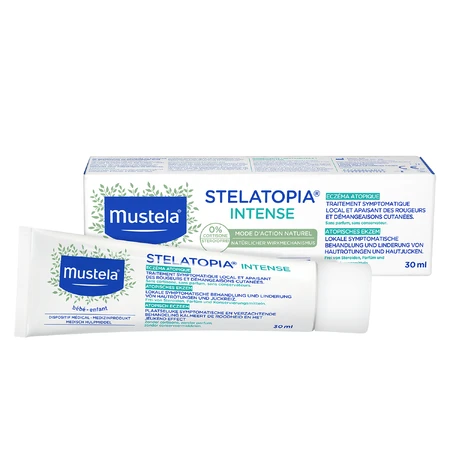 Mustela Stelatopia Intense, crème pour ezgema et dermatite atopique, à partir de 1 mois, 30 ml