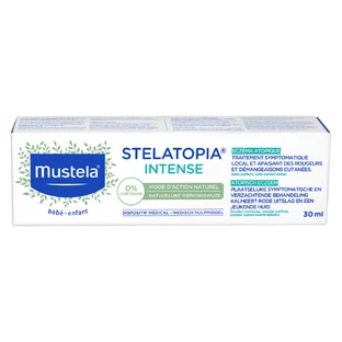 Mustela Stelatopia Intense, crème pour ezgema et dermatite atopique, à partir de 1 mois, 30 ml