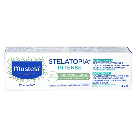 Mustela Stelatopia Intense, crème pour ezgema et dermatite atopique, à partir de 1 mois, 30 ml