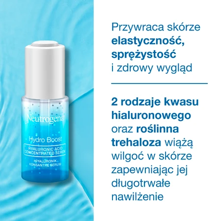 Neutrogena Hydro Boost, suero concentrado con ácido hialurónico, 15 ml