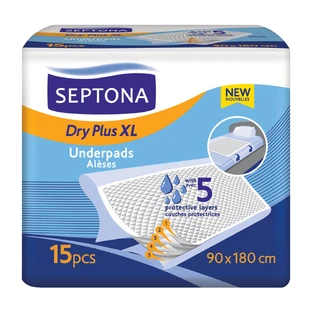Septona Dry Plus XL, Hygieneauflagen, 90 x 180 cm, 15 Stück