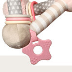 BabyOno Tiny Yoga, Lernspielzeug, Pyramide, rosa, ab Geburt, 1 Stück BabyOno Tiny Yoga, Lernspielzeug, Pyramide, rosa, ab Geburt, 1 Stück