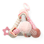 BabyOno Tiny Yoga, Lernspielzeug, Pyramide, rosa, ab Geburt, 1 Stück BabyOno Tiny Yoga, Lernspielzeug, Pyramide, rosa, ab Geburt, 1 Stück