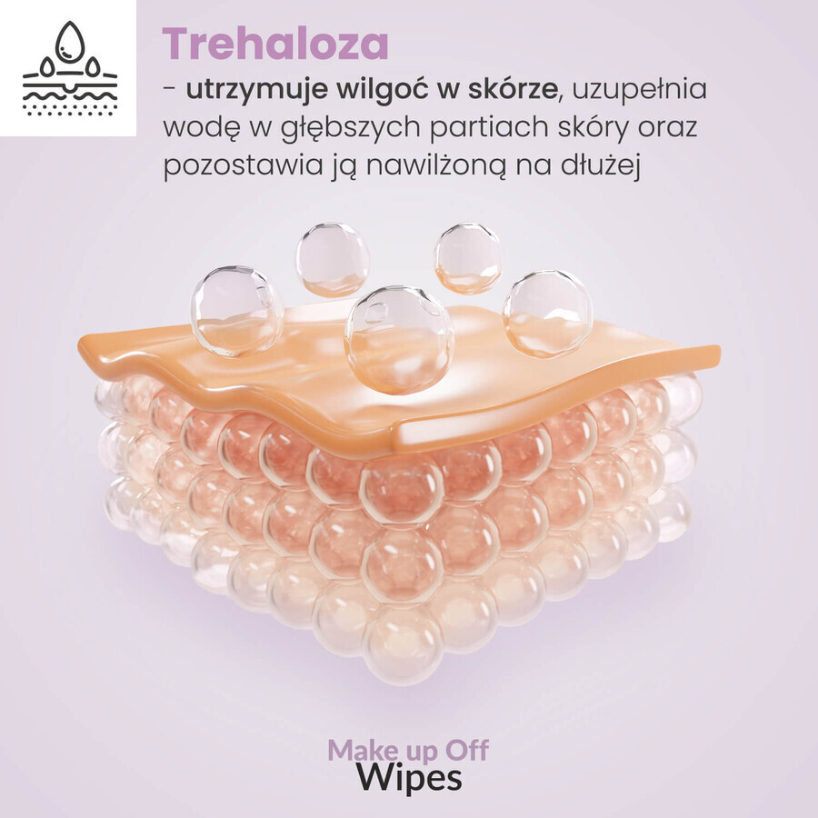 Opharm Make Up Off Wipes, lingettes démaquillantes, 32 pièces