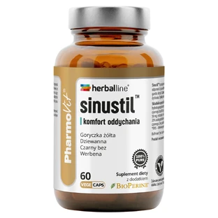 PharmoVit HerbalLine Sinustil Comodidad Respiratoria, 60 cápsulas