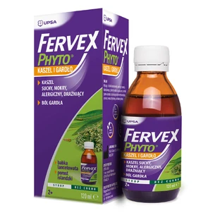 Fervex Phyto  Sirup Husten und Rachen, 120 ml