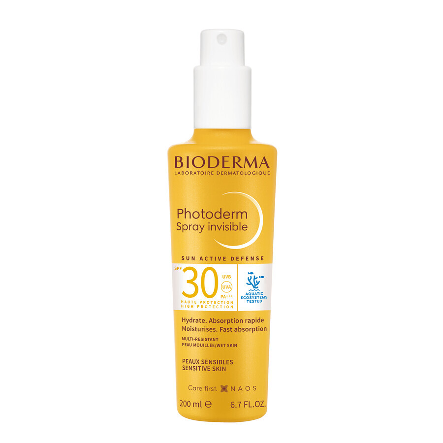 Comprar Bioderma Photoderm Spray Invisible, spray ligero para cuerpo y rostro, FPS 30, 200 ml Bioderma Photoderm Spray Invisible, spray ligero para cuerpo y rostro, FPS 30, 200 ml
